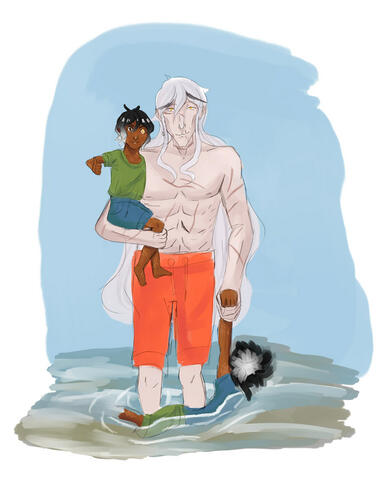 Beach Time 17-2-2023 Luci, Castor, Pollux